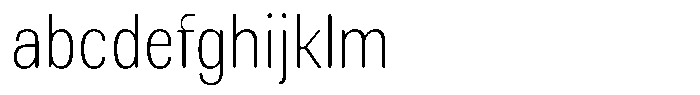 Elvarion Rounded Thin Condensed FONT