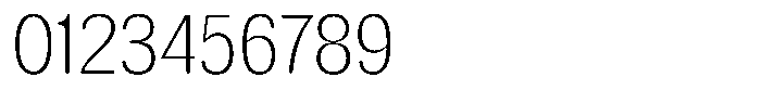 Elvarion Rounded Thin Semi Condensed Font OTHER CHARS