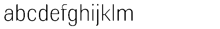 Elvarion Rounded Thin Semi Condensed FONT