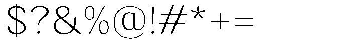 Elvarion Rounded Thin Semi Expanded Font OTHER CHARS