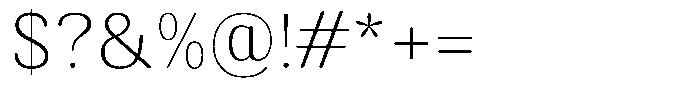 Elvarion Rounded Thin Font OTHER CHARS