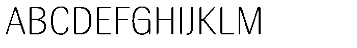 Elvarion Rounded Thin Font UPPERCASE