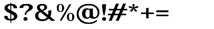 Elvarion Semi Bold Expanded Font OTHER CHARS