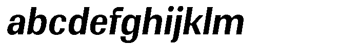 Elvarion Semi Bold Semi Condensed Oblique FONT