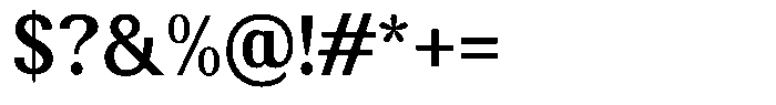 Elvarion Semi Bold Semi Condensed Font OTHER CHARS