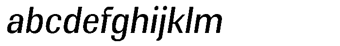 Elvarion Semi Condensed Oblique FONT