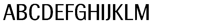 Elvarion Semi Condensed Font UPPERCASE