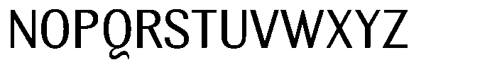 Elvarion Semi Condensed Font UPPERCASE