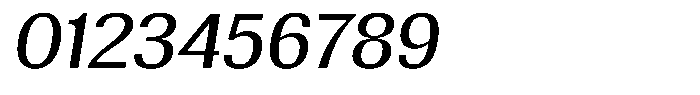 Elvarion Semi Expanded Oblique Font OTHER CHARS