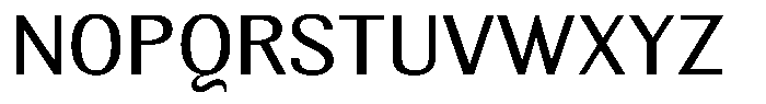 Elvarion Semi Expanded Font UPPERCASE