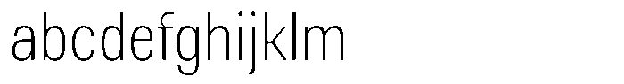 Elvarion Thin Condensed FONT