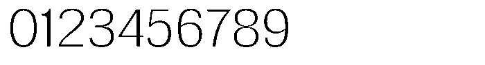 Elvarion Thin Semi Expanded Font OTHER CHARS