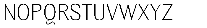 Elvarion Thin Font UPPERCASE