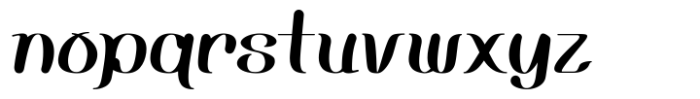 Elvink Font LOWERCASE