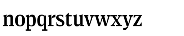 Elvira Serif Variable Font LOWERCASE