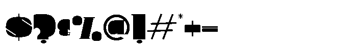 Elviro Font OTHER CHARS