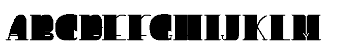 Elviro Font UPPERCASE