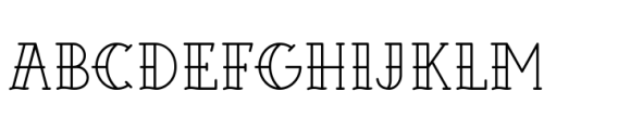 Elvishwild Regular Font UPPERCASE