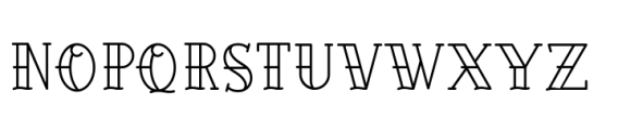 Elvishwild Regular Font UPPERCASE