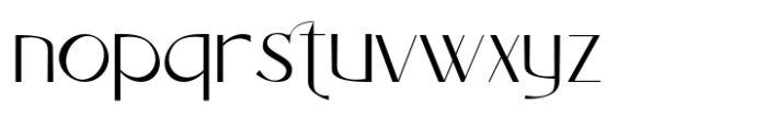 Elvogena Font LOWERCASE
