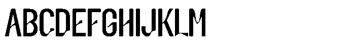 Elvora Font UPPERCASE