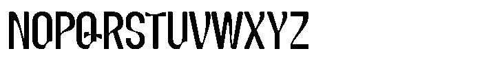 Elvora Font UPPERCASE