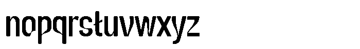 Elvora Font LOWERCASE