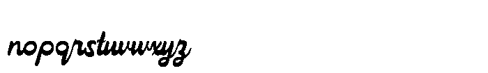 Elvya Regular Font LOWERCASE
