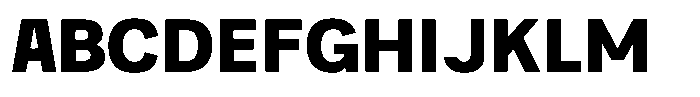 Elyasa Black Font UPPERCASE