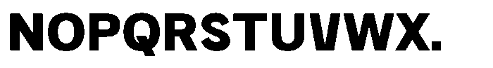 Elyasa Black Font UPPERCASE