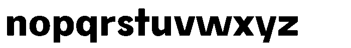 Elyasa Black Font LOWERCASE