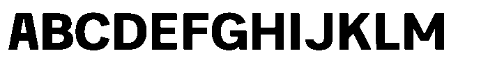 Elyasa Extra Bold Font UPPERCASE