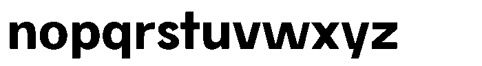 Elyasa Extra Bold Font LOWERCASE
