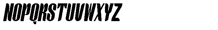 Elyon Bold Italic Font UPPERCASE