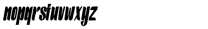 Elyon Bold Italic Font LOWERCASE