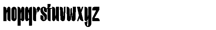 Elyon Bold Font LOWERCASE