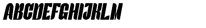 Elyon Heavy Italic Font UPPERCASE