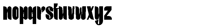 Elyon Heavy Font LOWERCASE