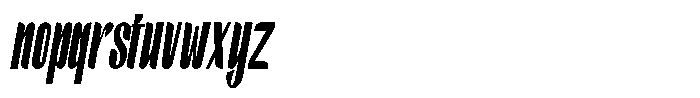 Elyon Medium Italic Font LOWERCASE
