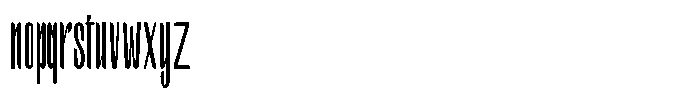 Elyon Thin Font LOWERCASE