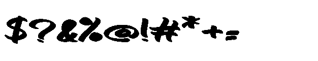 Elyota Dogla Font OTHER CHARS