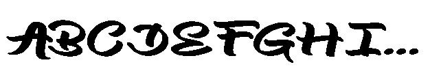 Elyota Dogla Font UPPERCASE