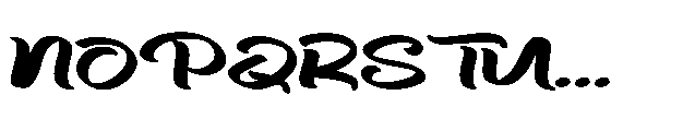 Elyota Dogla Font UPPERCASE