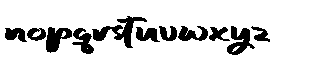 Elyota Dogla Font LOWERCASE