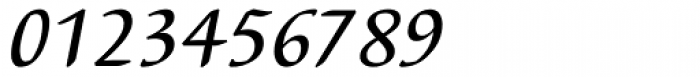 Elysa EF Medium Italic Font OTHER CHARS