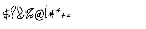 el Grande Font OTHER CHARS