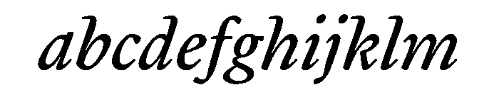 Elaphus Italic FONT