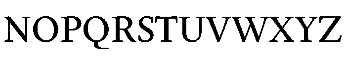 Elaphus Regular Font UPPERCASE