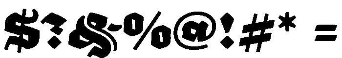 Elfreth Black 8924b7b3 Font OTHER CHARS