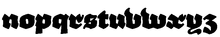 Elfreth Black 8924b7b3 Font LOWERCASE